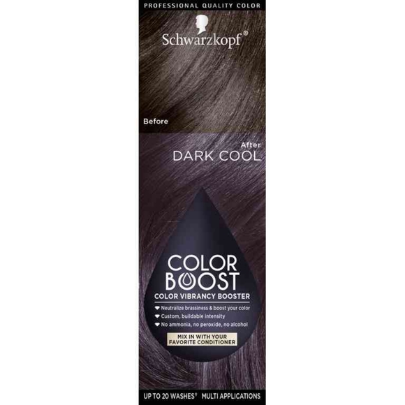 NIB Schwarzkopf Dark Cool Color Boost - Picture 1 of 16